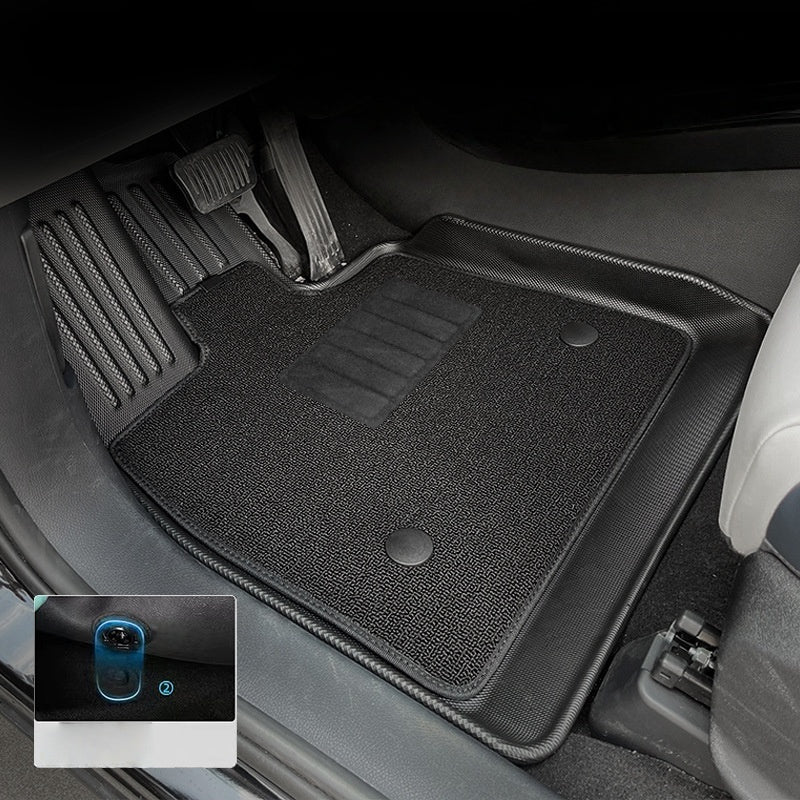 Premium TPE Double-Layer Car Floor Mats & Trunk Pad for Chery OMODA 5