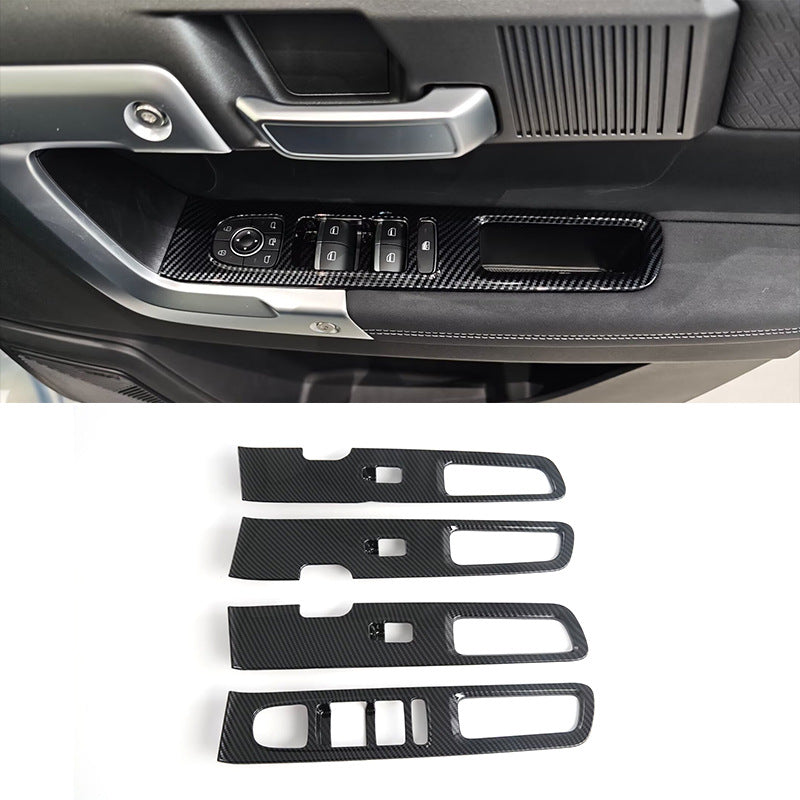 Center Console Gear Panel Cover & Power Window Switch Trim for Chery 23 JAECOO J7