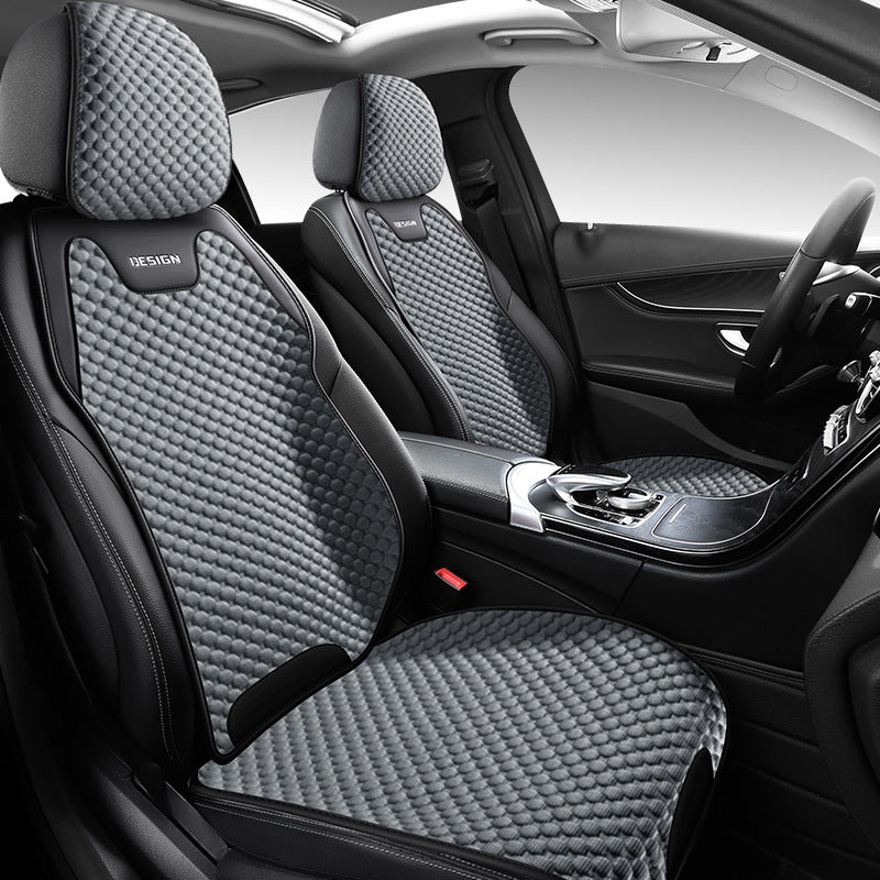 Ice Silk Four Seasons Universal Split Single Car Front Seat Cover