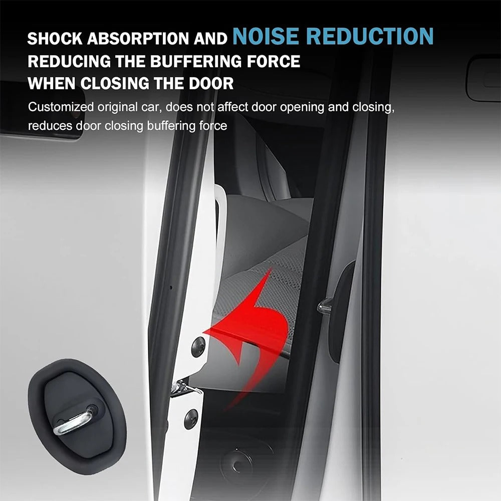 Car Silicone Door Lock Buckle Protective Cover for Leapmotor - Leapmotor Accessories