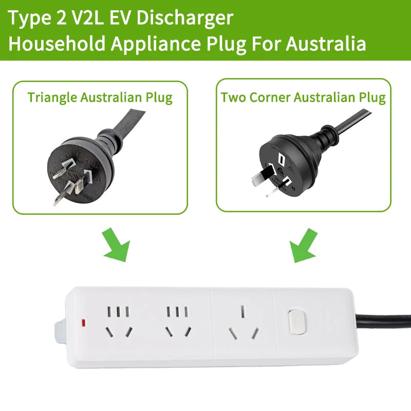 V2L Adapter Type 1 Type 2 Vehicle to Load Adapter Connector - Leapmotor Accessories