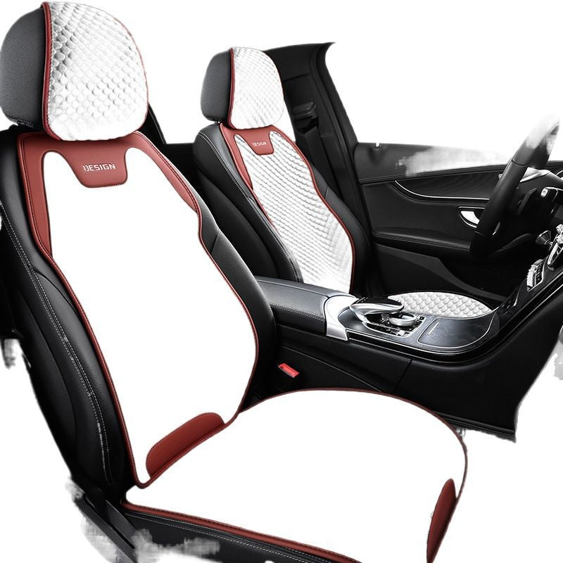 Ice Silk Four Seasons Universal Split Single Car Front Seat Cover