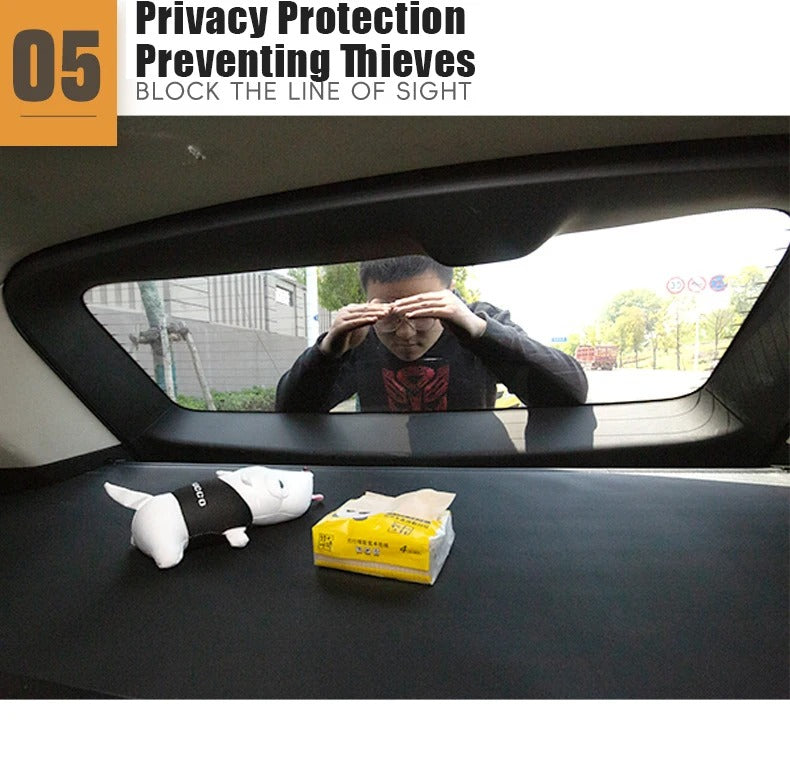 Retractable Rear Trunk Cargo Cover Shade Shield for Chery JAECOO 7 J7