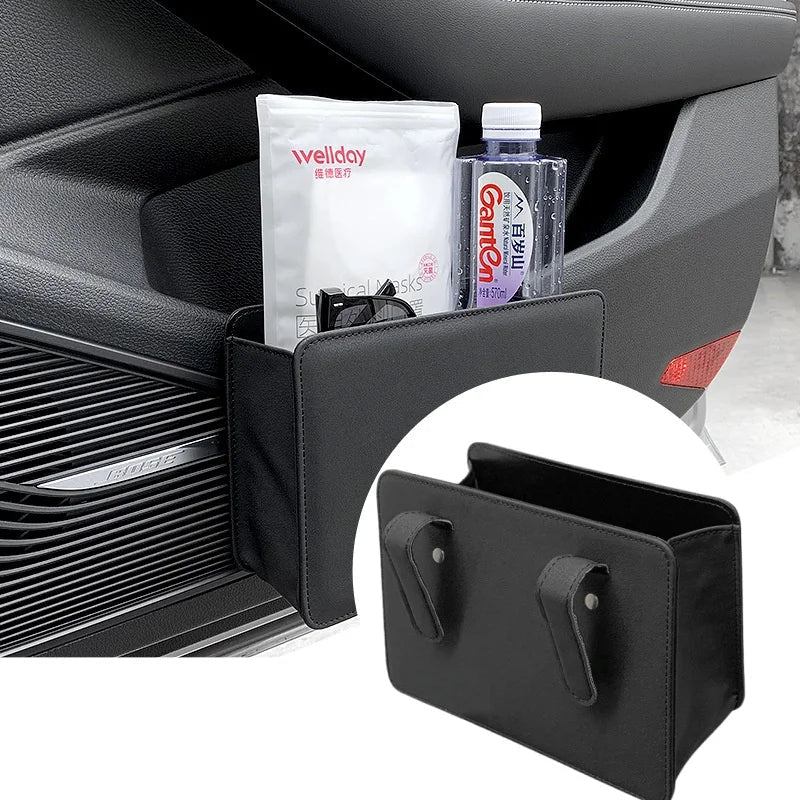 Foldable Leather Trash Bin Storage Organizer Box - Leapmotor Accessories