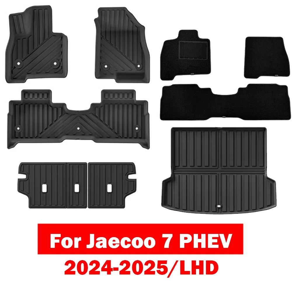 Tappetini per auto Tappeto bagagliaio per Chery Jaecoo J7