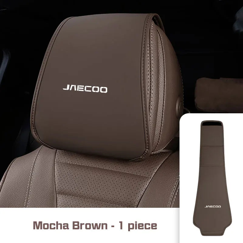 Leather Car Seat Headrest Protective Cover For Chery Jaecoo J7 J8