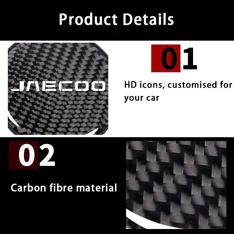 2Pcs Chery Jaecoo J7 J8 Car Water Coaster Cup Mat