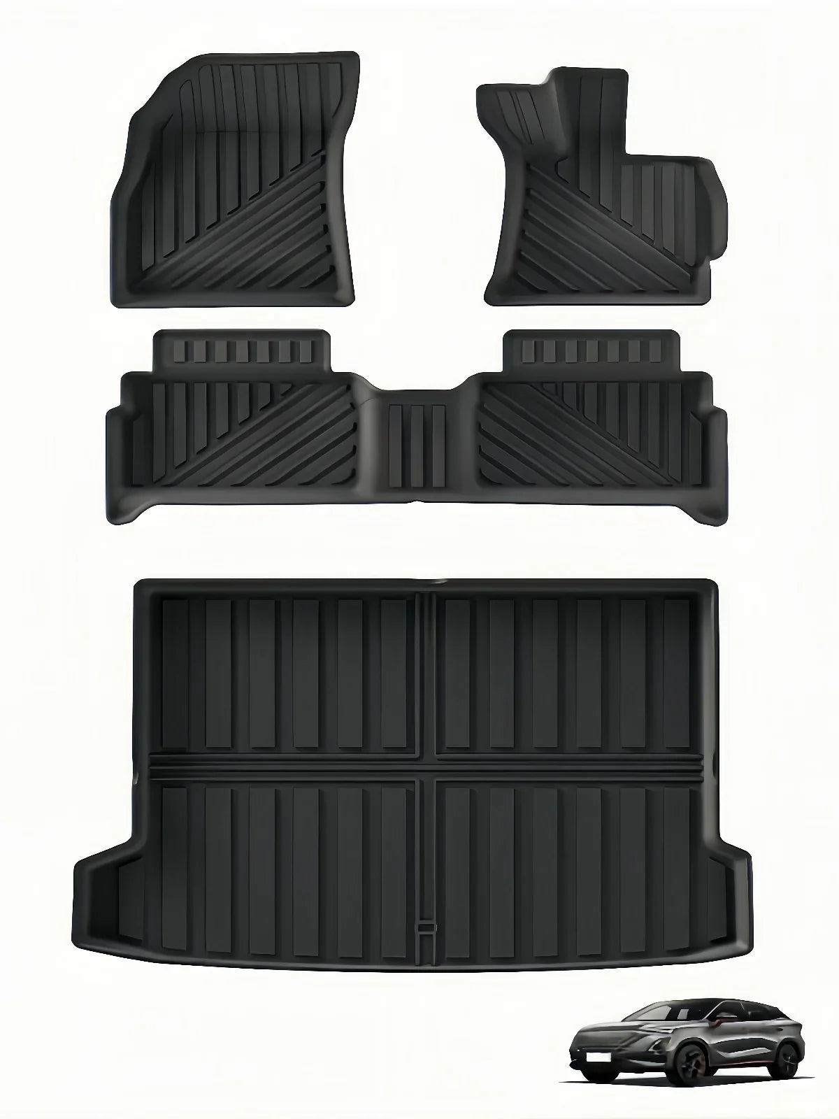 RHD Car Floor Mats Trunk Pad for Chery OMODA 5/C5