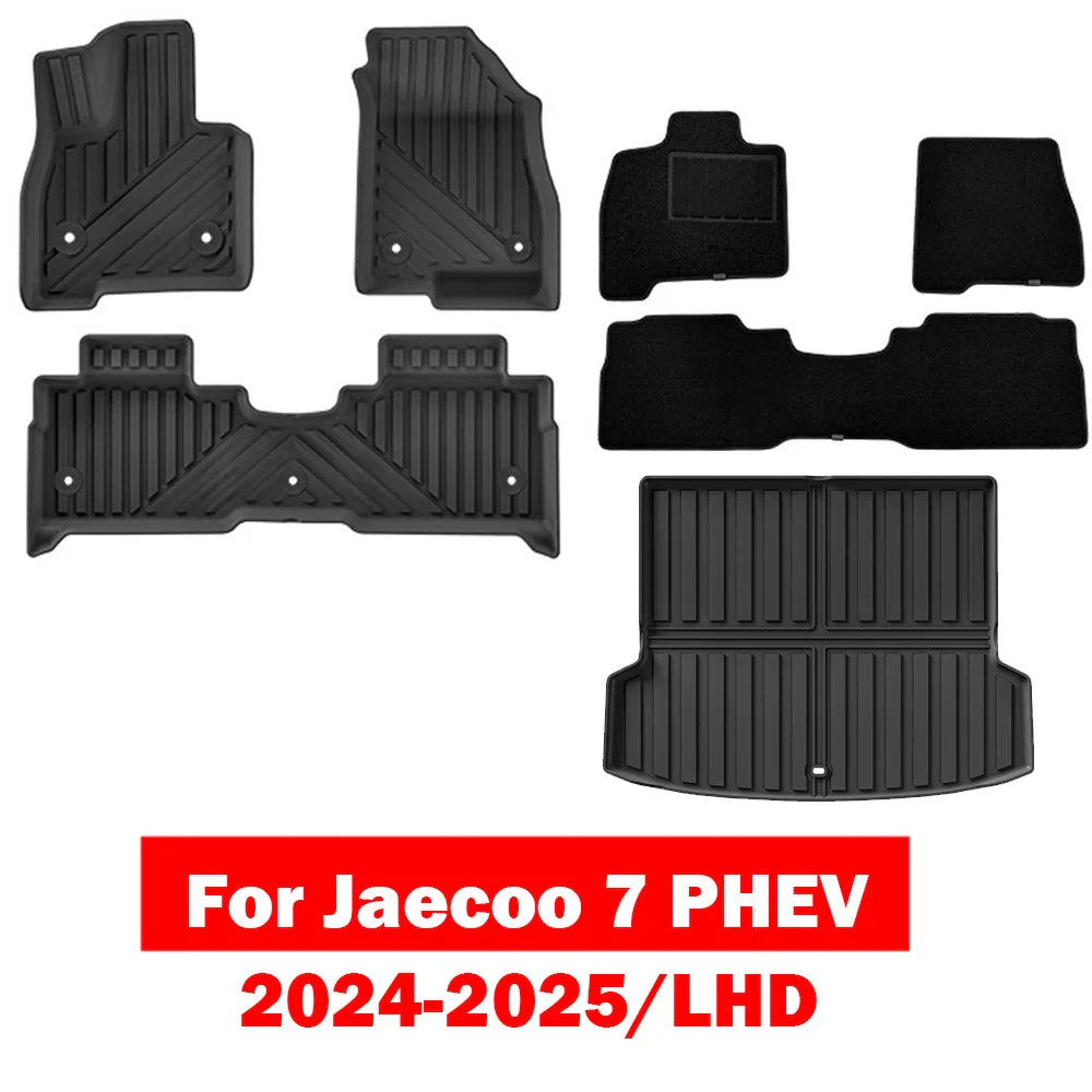 Tappetini per auto Tappeto bagagliaio per Chery Jaecoo J7
