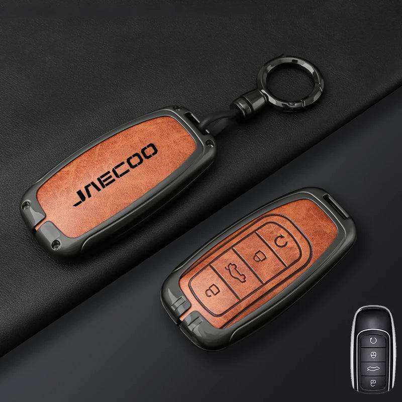 Car Key Case Cover Holder Shell for Chery Jaecoo J7 J8 7