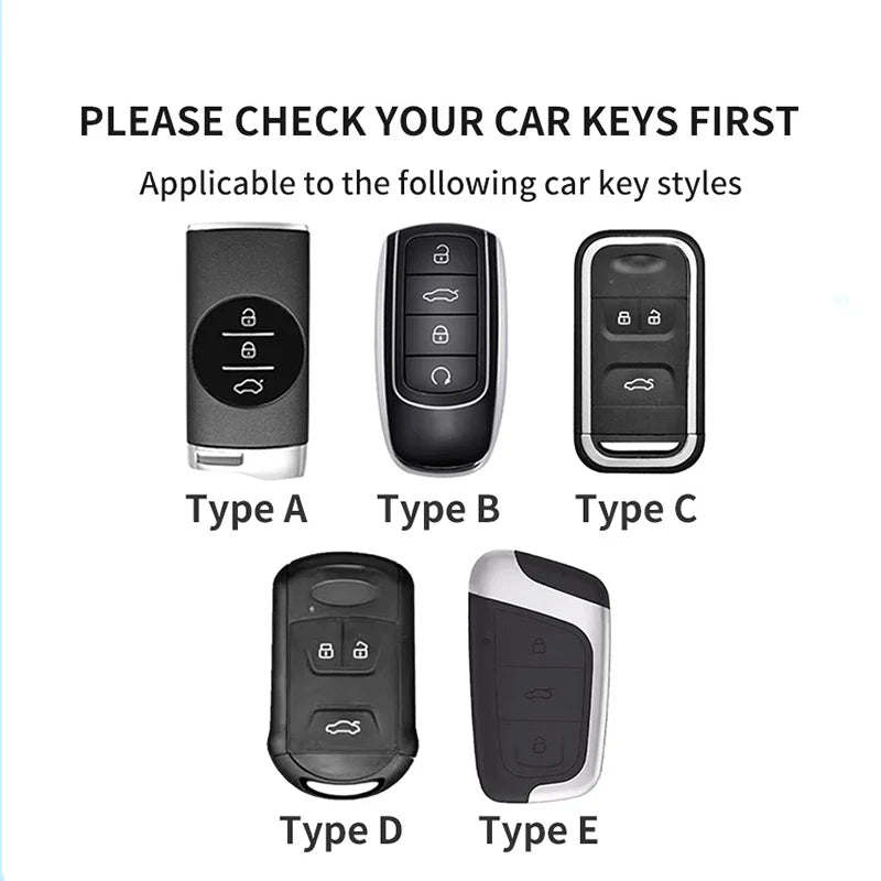 For Chery PU Car Keychain Shell Holder