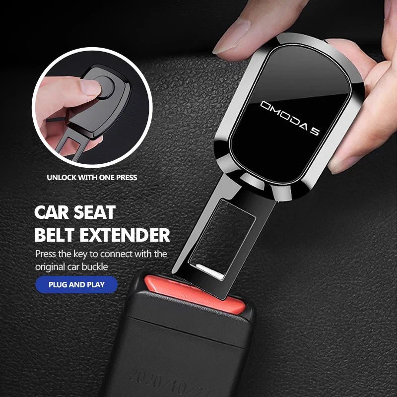Car Seat Belt Clip Extension For Chery Omoda 5 C5 E5 C9 9 EV PHEV 2024 2025 fx 7
