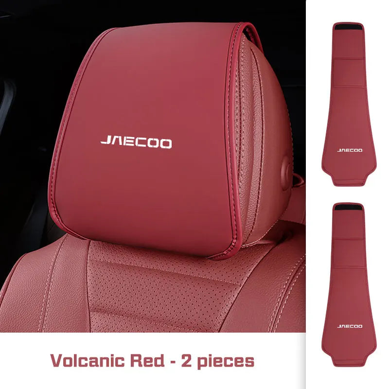 Leather Car Seat Headrest Protective Cover For Chery Jaecoo J7 J8
