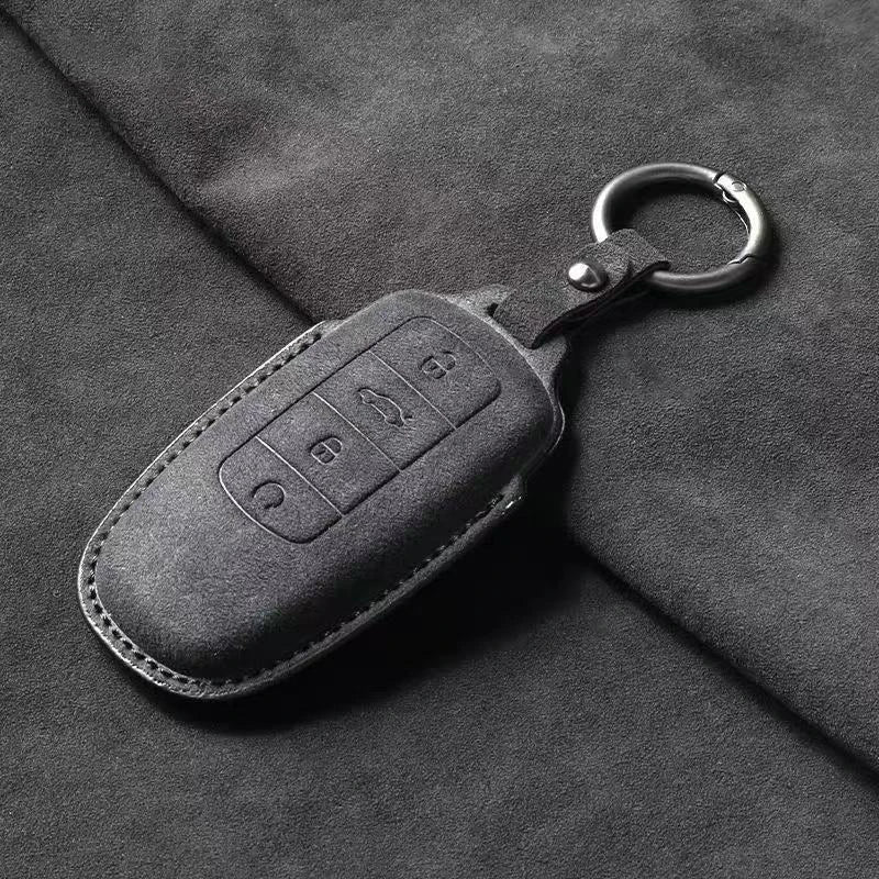 Keyless Protector Car Key Case Leather Cover Shell For Chery Jaecoo 7 J7 J8