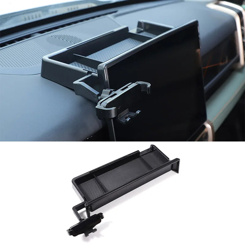 Chery iCAR 03 Jaecoo 6 J6 Caja de almacenamiento trasera para la pantalla de navegación central del coche con soporte para teléfono