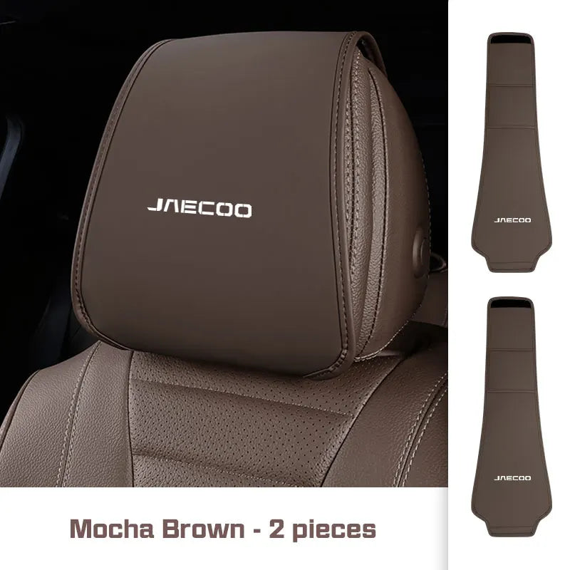 Leather Car Seat Headrest Protective Cover For Chery Jaecoo J7 J8