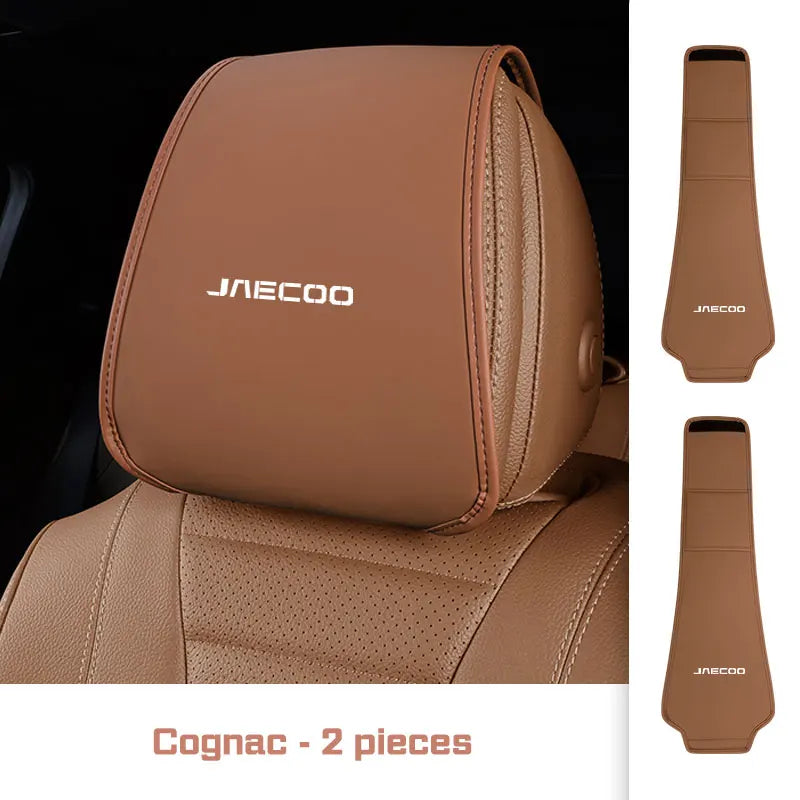 Leather Car Seat Headrest Protective Cover For Chery Jaecoo J7 J8