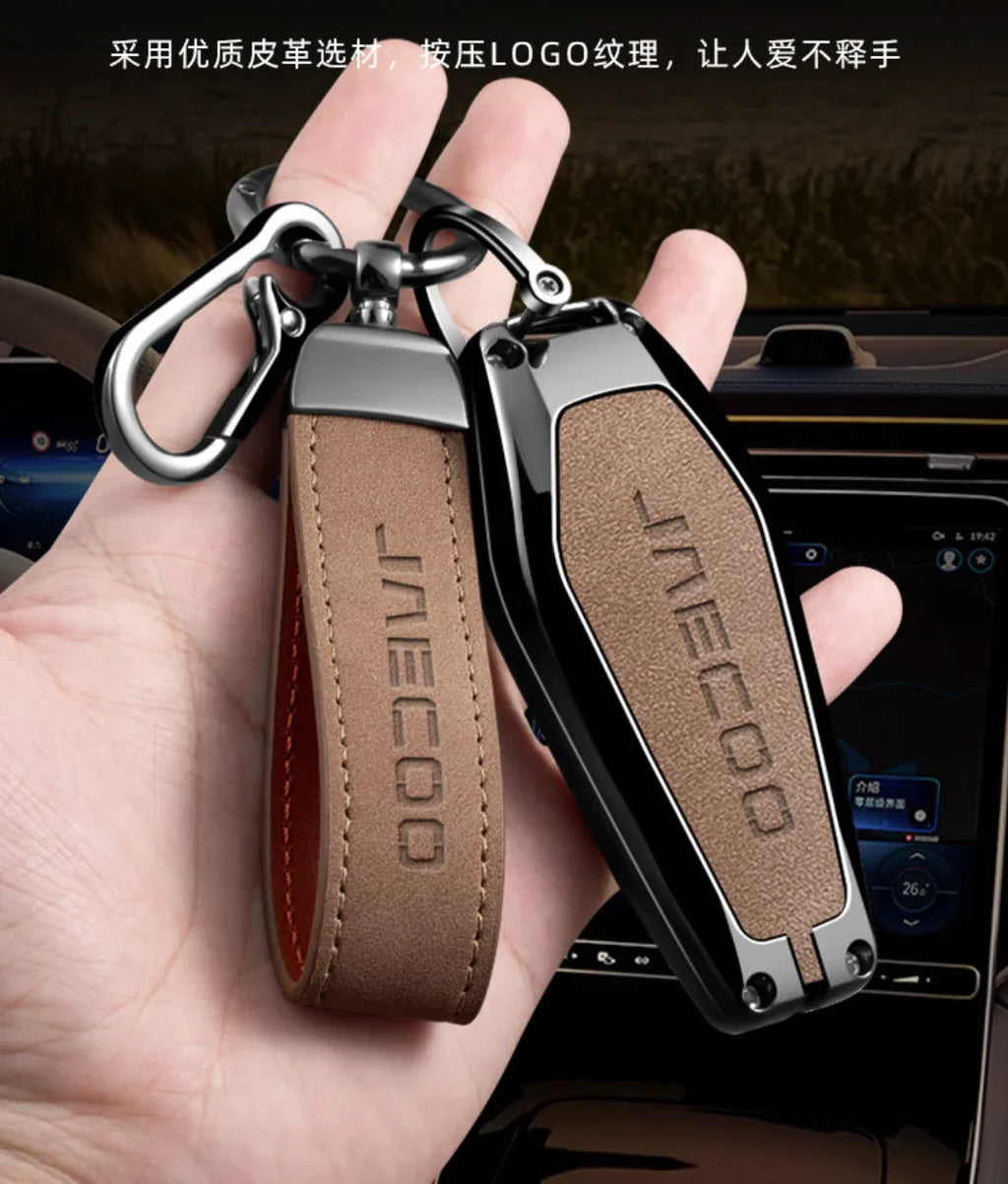 Funda para llave de control remoto con cadena para Chery