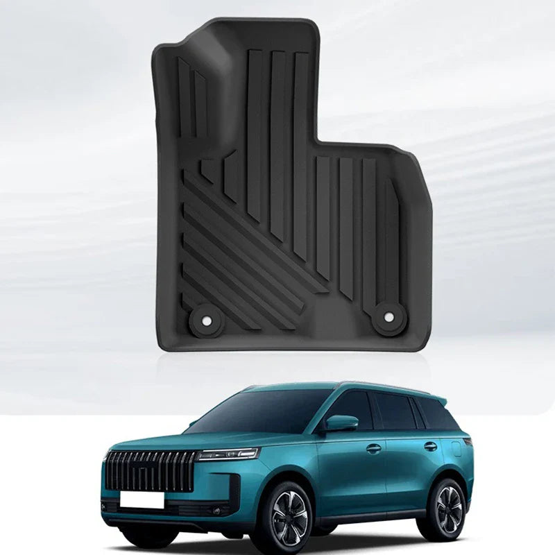 Alfombrillas de coche con volante a la derecha para Chery JAECOO 5 EV