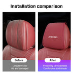 Leather Car Seat Headrest Protective Cover For Chery Jaecoo J7 J8