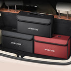 Caja de almacenamiento plegable para maletero de cuero de carbono para JAECOO OMODA J7 J8 J5 J9