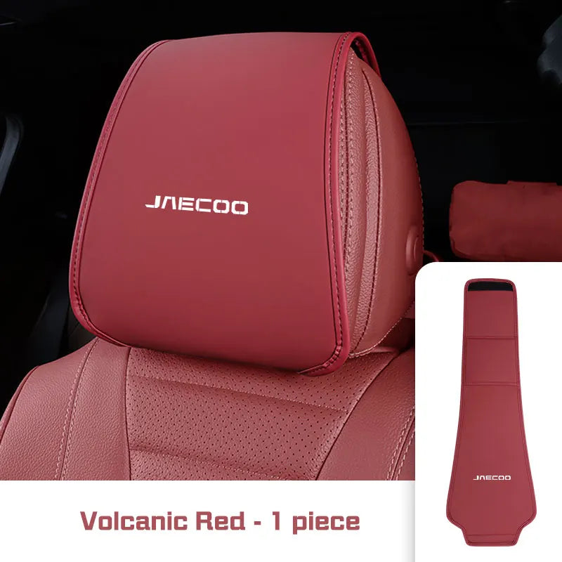 Leather Car Seat Headrest Protective Cover For Chery Jaecoo J7 J8