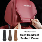 Leather Car Seat Headrest Protective Cover For Chery Jaecoo J7 J8
