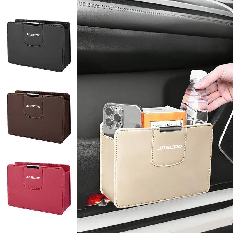 Papelera de cuero para coche Chery Jaecoo J7 J8 J5 6