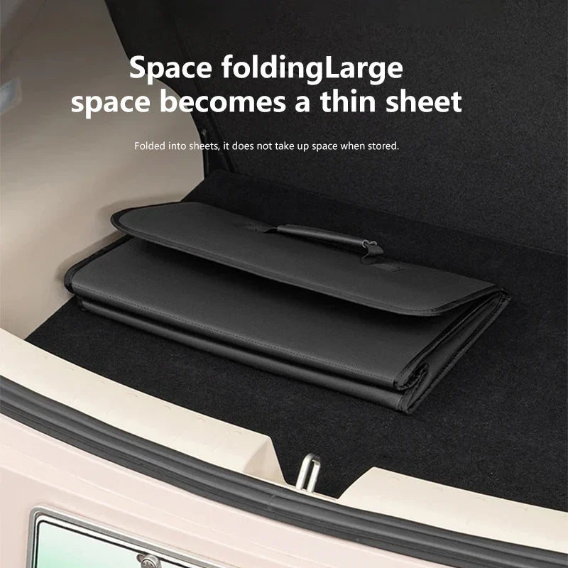 Car Leather Trunk Storage Box Foldable For Chery OMODA 5