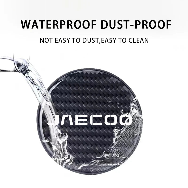 2Pcs Chery Jaecoo J7 J8 Car Water Coaster Cup Mat
