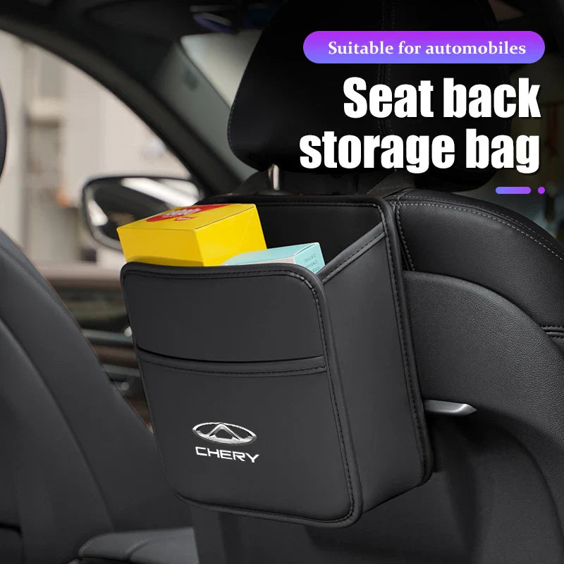 Chery Jaecoo J7 J8 J5 6 Bolsa de Almacenamiento de Cuero para Asientos de Coche