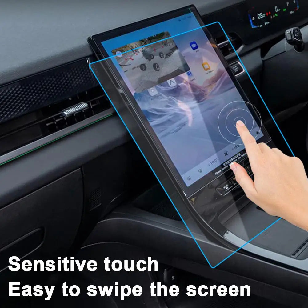 Película protectora de pantalla de cristal templado para radio GPS de coche Chery Jaecoo J5 LCD