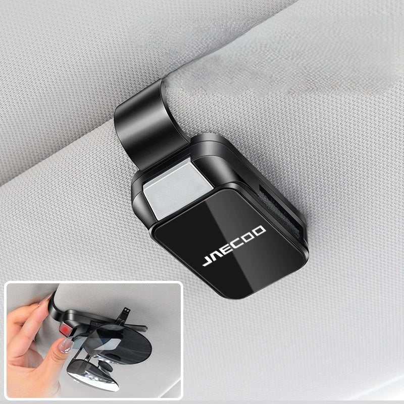 Alloy Magnetic Car Visor Sunglasses Holder Clip for Chery Jaecoo J7 J8