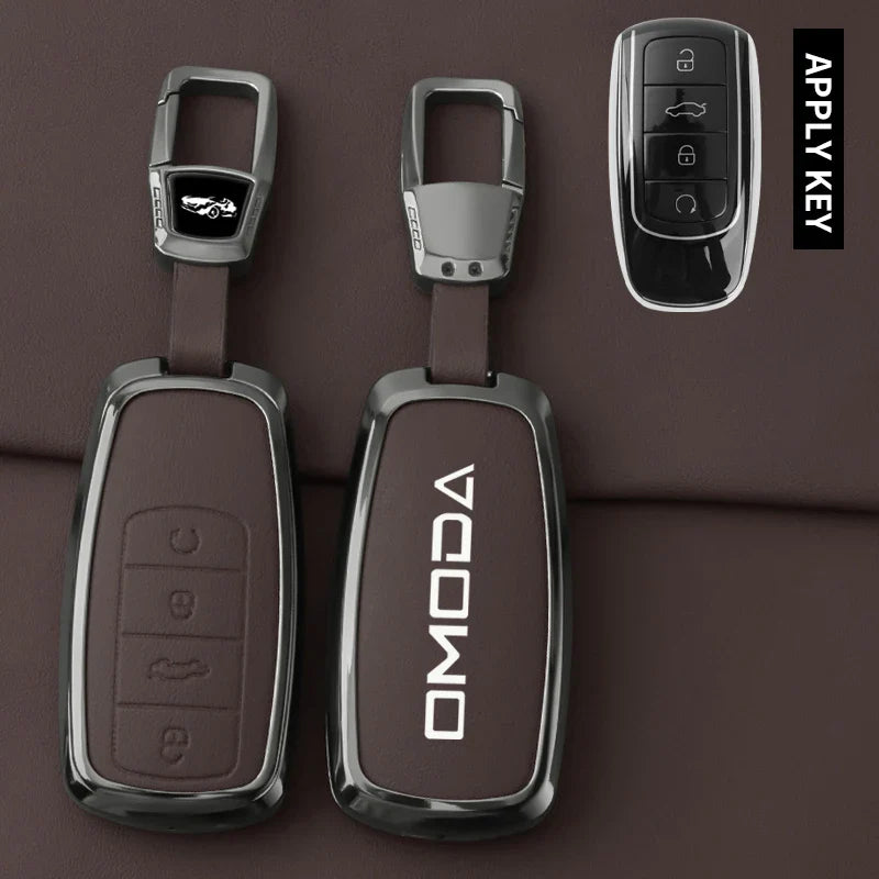 Zinc Alloy Car Key Case Cover for Chery Omoda C5 5 fx 7 8 Pro Plus