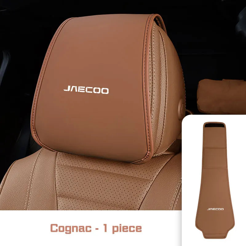 Leather Car Seat Headrest Protective Cover For Chery Jaecoo J7 J8