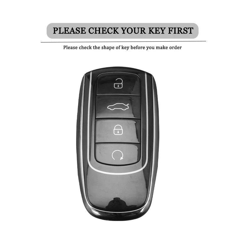 Zinc Alloy Car Key Case Cover for Chery Omoda C5 5 fx 7 8 Pro Plus
