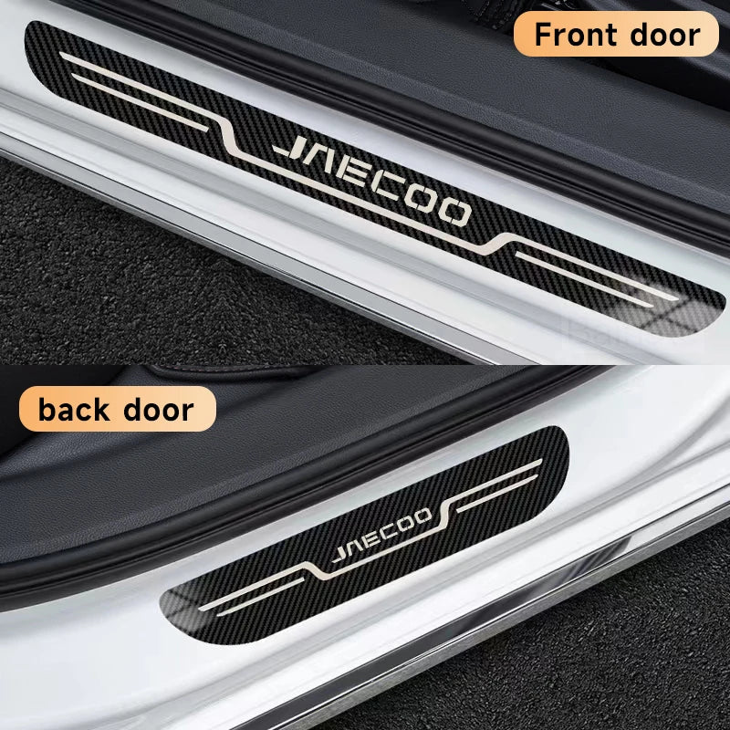 CHERY JAECOO J5 EV J7 J8 2023-2025 Pegatina Protector de umbral de puerta