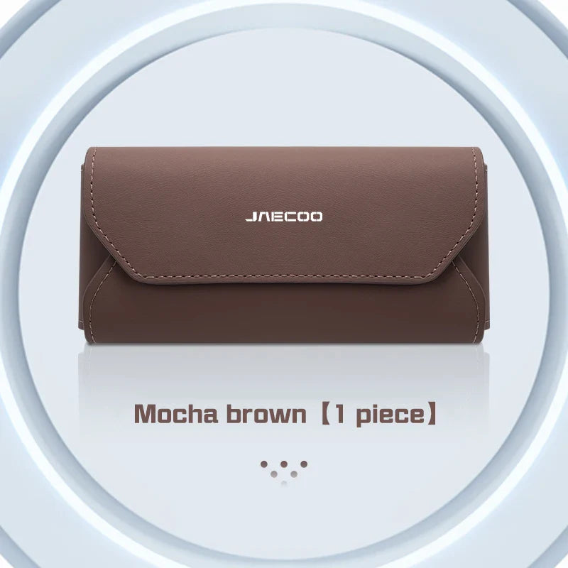 Leather Car Glasses Case Portable For Chery Jaecoo J7 J8