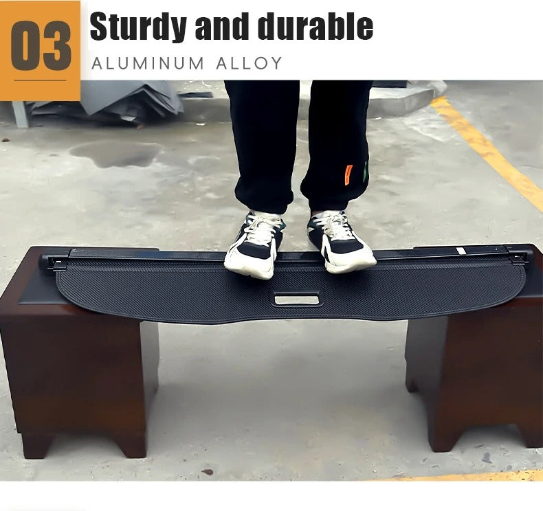 Retractable Rear Trunk Cargo Cover Shade Shield for Chery JAECOO 7 J7