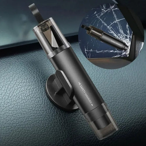 2-in-1 Car Safety Hammer Window Glass Breaker Seat Belt Cutter - EVUPUP For Leapmotor