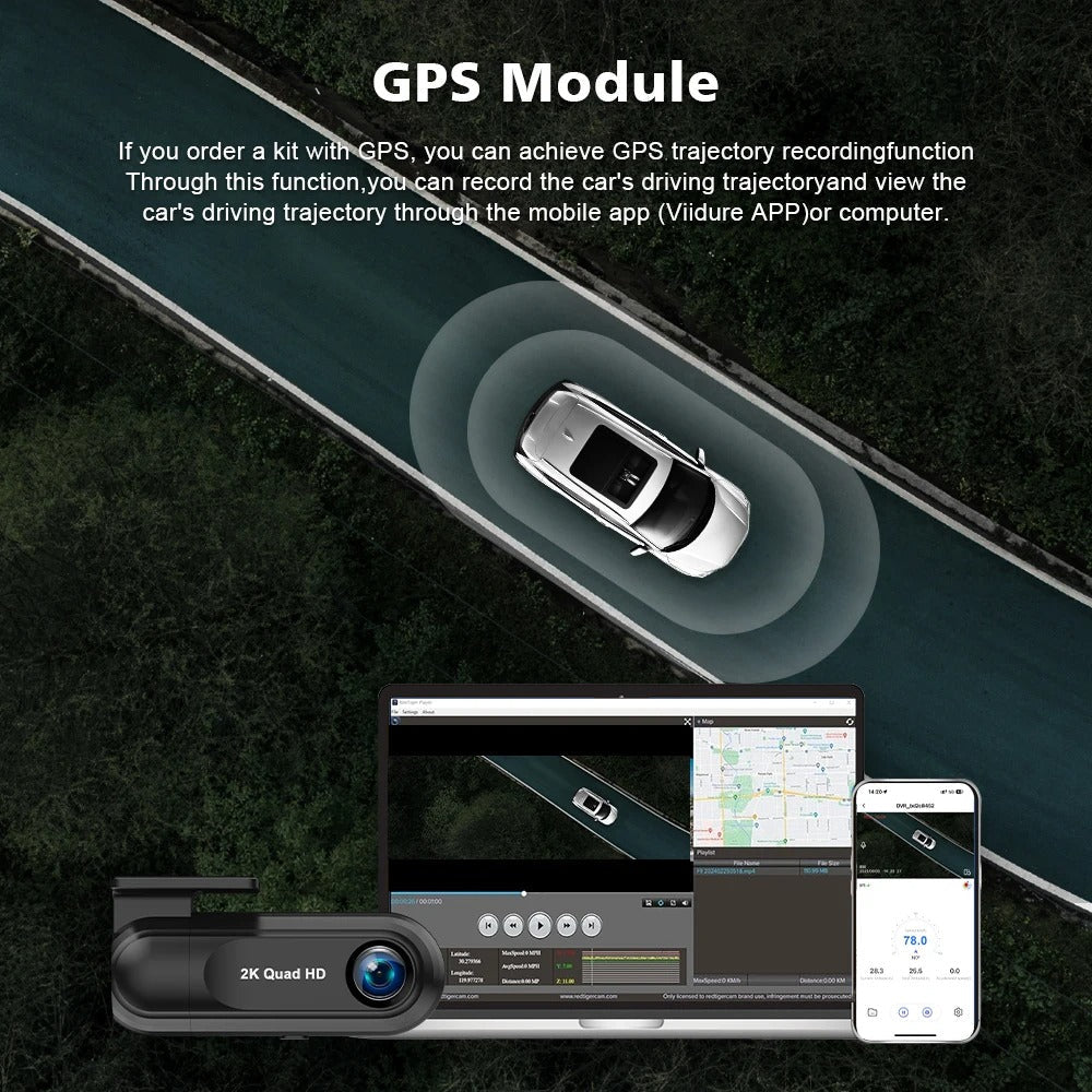 2.5K Front Dash Cam for Car - EVUPUP For Leapmotor
