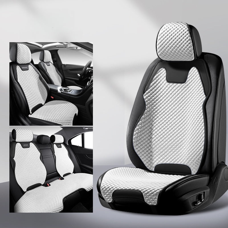 Ice Silk Four Seasons Universal Split Single Car Front Seat Cover