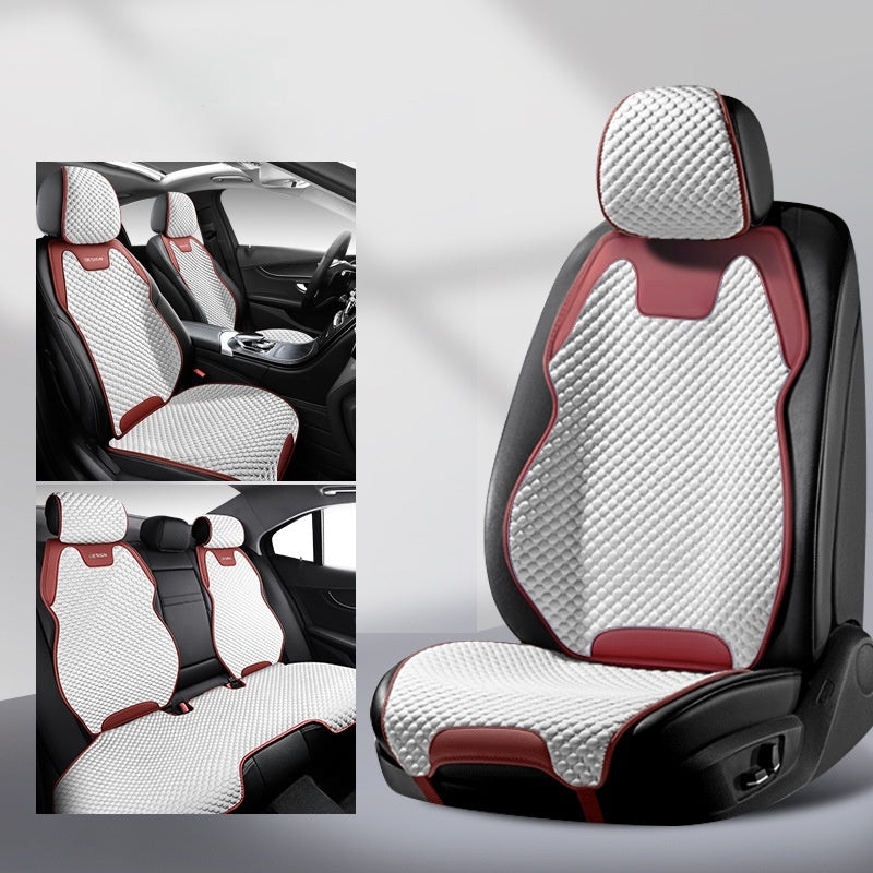 Ice Silk Four Seasons Universal Split Single Car Front Seat Cover