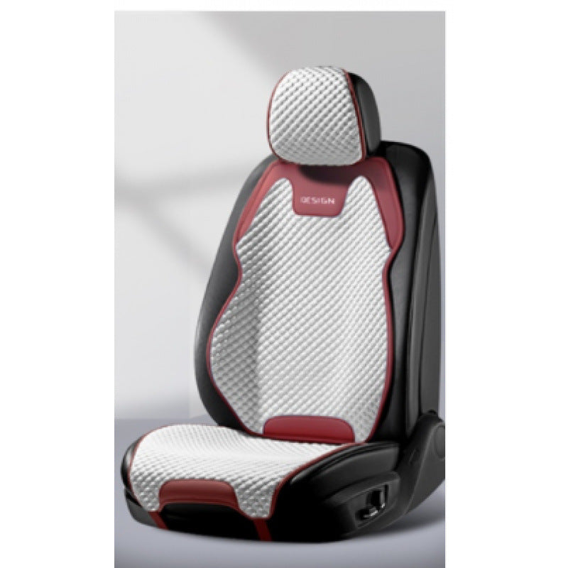 Ice Silk Four Seasons Universal Split Single Car Front Seat Cover