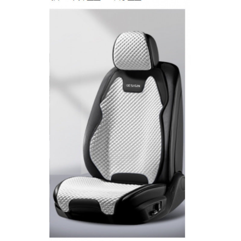 Ice Silk Four Seasons Universal Split Single Car Front Seat Cover