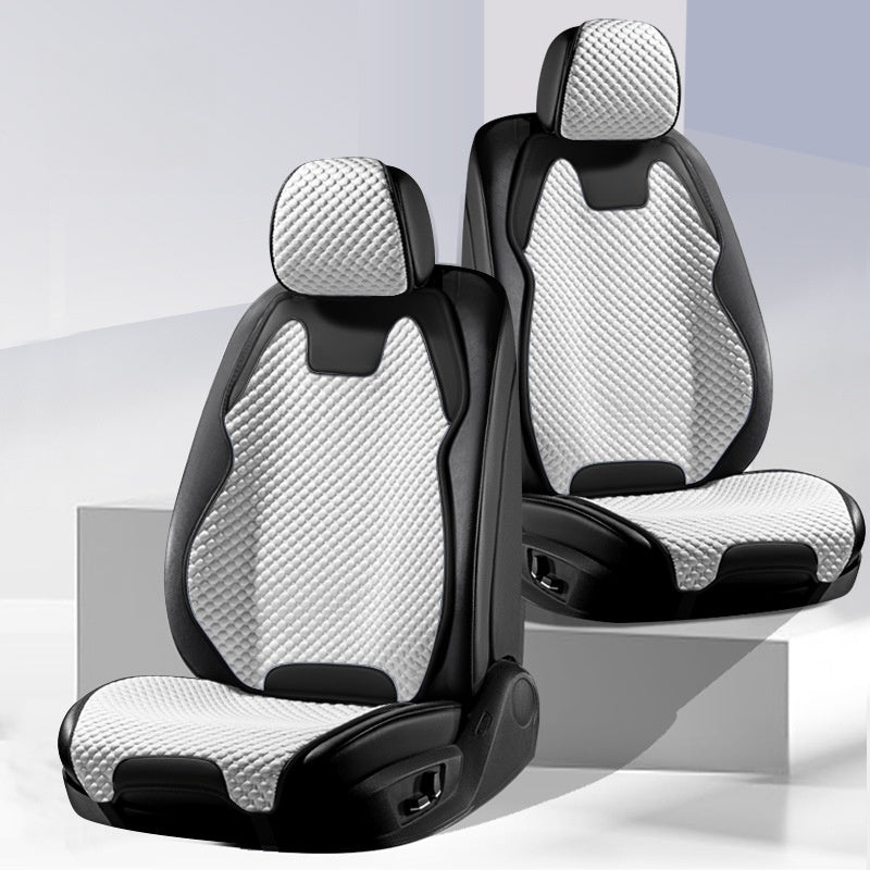 Ice Silk Four Seasons Universal Split Single Car Front Seat Cover