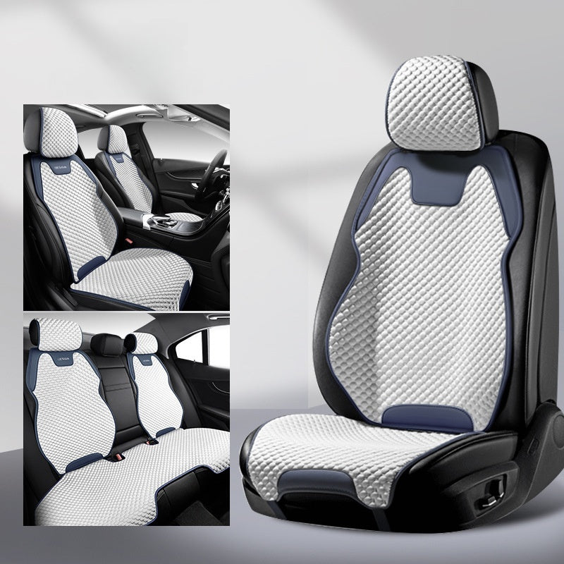 Ice Silk Four Seasons Universal Split Single Car Front Seat Cover