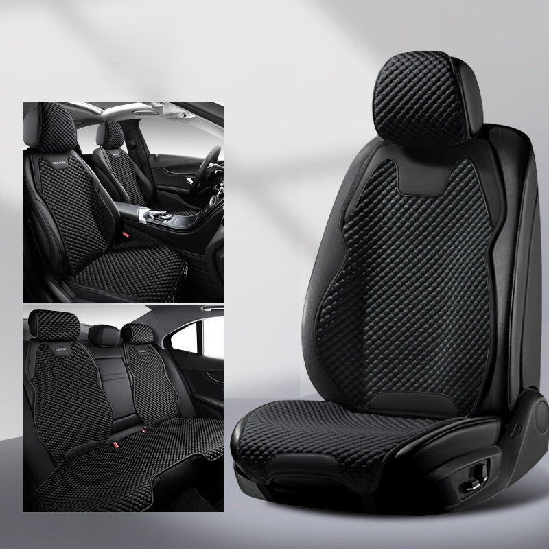 Ice Silk Four Seasons Universal Split Single Car Front Seat Cover